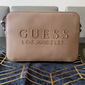 GUESS Rodney Crossbody-Beige
